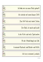 Vorschau - Unterrichtsreihen - Lesewerkstatt - Postenschilder & Kärtchen - Seite 3