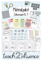Vorschau - Unterrichtsreihen - Materialpaket - Zahlenraum Kl. 4 - Deckblatt