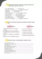 Vorschau - Arbeitsblätter - Indirekte Fragen A2–B1 – ob & W-Fragen | DaZ / DaF - Seite 2