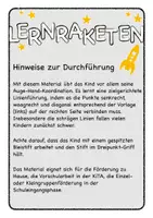 Vorschau - Arbeitsblätter - Punktebilder - Punkte für Punkt nachziehen - Geobrett - Seite 1