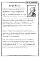 Vorschau - Arbeitsblätter - Joseph Haydn Lesetext – Komponist - Infotext & Aufgaben - Seite 2