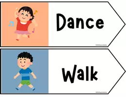 Vista previa - Hojas de trabajo - Verbs and Adjectives Pack/ Verbos y adjectivos en Inglés - página 3