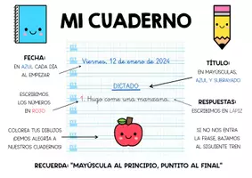 Vista previa - Refuerzo / NEE / Materiales de apoyo - MI CUADERNO EN 1º y 2º DE PRIMARIA - Portada