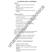 anteprima - Materiale interattivo - Ricordare per non dimenrticare: Giornata della memoria. - Pagina 1