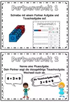Vorschau - Arbeitsblätter - Tauschaufgaben mit Steckwürfeln - Klasse 1 - Seite 3