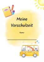 Vorschau - Anderer Materialtyp - Ordner Deckblatt für die Vorschule - Seite 2