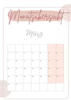 Vorschau - Lehrpläne/Lehrermaterial - Unterrichtsplaner zum Selberdrucken rosé - Seite 3