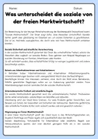 Vorschau - Unterrichtsreihen - Freie und soziale Marktwirtschaft ( Unterrichtsreihe) - Seite 3