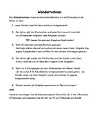 Vorschau - Arbeitsblätter - Wanderrechnen Multiplikation und Division - Seite 1