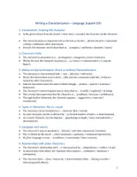 Vorschau - Merkblätter - Writing a Characterization – Language Support (EF / Q1 / Q2) - Seite 1