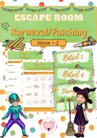 Vorschau - Arbeitsblätter - Escape Room - Karneval/Fasching (Klasse 1-2) - Deckblatt