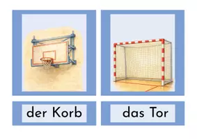 Vorschau - Fördermaterial/Inklusion - Rollen, Werfen, Fangen und Prellen Materialpaket mit Stationskarten und Wortschatz für Grundschule und Kita - Seite 3