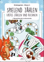 Vorschau - Spiele - Mathe-Brettspiel - Spielend Zählen lernen 4-7 Jahre Vorschule - Klasse1 - Deckblatt