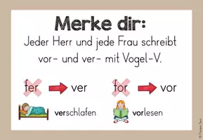 Vorschau - Arbeitsblätter - Vorsilbe ver und vor für Klasse 2 - Seite 3