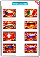 Vorschau - Arbeitsblätter - Österreich - Bundesländer, Wappen, Nachbarländer, Flaggen - Seite 3
