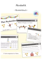 Vorschau - Unterrichtsreihen - Akrobatik gesamte Unterrichtsreihe (Kl. 3 & 4) - Seite 1