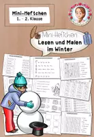 Vorschau - Mal- und Bastelvorlagen - MEGA-Paket Winter & Weihnachten Deutsch Mathematik - Seite 1