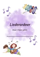 Vorschau - Anderer Materialtyp - Vorlagen für einen Lieder- oder Bastelordner - Seite 2