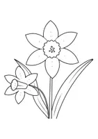 Vorschau - Mal- und Bastelvorlagen - Ausmalbilder & Mandalas PAKET - Frühblüher - Grundschule - Bastelvorlagen - Seite 3
