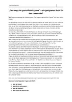 Vorschau - Arbeitsblätter - "Der Junge im gestreiften Pyjama" - ein geeignetes Buch für den Unterricht? - Seite 3