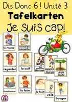 Vorschau - Bildkarten - Dis Donc 6!, Unité 3 Tafelkarten - Je suis cap! - Deckblatt