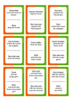 Vorschau - Spiele - Lesespiel - Dativ und Akkusativ - Seite 2