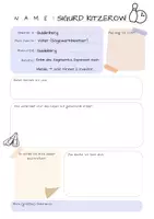 Vorschau - Arbeitsblätter - Freundebuch für Bernhard Haber- Figurencharakterisierung Landnahme (Christoph Hein) - Seite 2