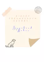 Vorschau - Arbeitsblätter - Freundebuch für Bernhard Haber- Figurencharakterisierung Landnahme (Christoph Hein) - Deckblatt