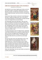 Vorschau - Arbeitsblätter - Sagen aus Deutschland und Europa: Texte & Aufgaben | Deutsch Klasse 5–6 | Sparpaket - Seite 1