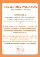 Vista previa - Hojas de trabajo - Les lletres pas a pas✏️🧡 - Las letras paso a paso (Cat/cast) - página 2