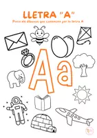 Vista previa - Hojas de trabajo - Les lletres pas a pas✏️🧡 - Las letras paso a paso (Cat/cast) - página 3