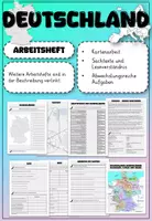 Vorschau - Stundenentwürfe - Arbeitsheft Deutschland - Deckblatt