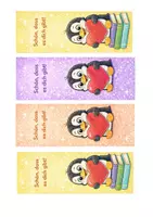 Vorschau - Anderer Materialtyp - Lesezeichen Pinguin Einschulung Lesepass - Seite 3