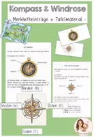 Vorschau - Stundenentwürfe - Materialpaket - Orientierung auf der Karte + Lernzielkontrolle - Seite 1