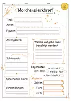 Vorschau - Unterrichtsreihen - Märchen/ Merkmale/ Märchenmerkmale verstehen und anwenden - Seite 2