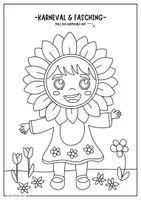 Vorschau - Mal- und Bastelvorlagen - Bastel- und Rätselset - Kunst für Karneval & Fasching - Seite 3