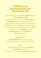 Vorschau - Bildkarten - 10 Bildkarten zur Passionsgeschichte Jesu für die digitale Tafel - Seite 1