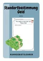 Vorschau - Arbeitsblätter - Standortbestimmung Thema Geld - Deckblatt