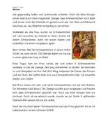 Vorschau - Arbeitsblätter - Schneewittchen – Märchentext mit Aufgaben - Seite 1
