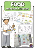 anteprima - Flashcard - Food (Flipbooks + Mini books ) - Pagina di copertina