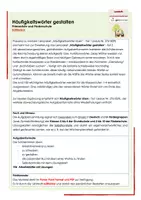 Vorschau - Arbeitsblätter - Häufigkeitswörter(2) GESTALTEN - editierbar - Seite 1