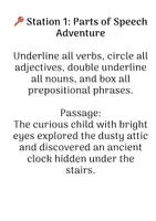 Vista previa - Juegos / Gamificación - English Escape Room Grammar Game - página 3