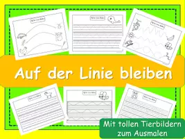 Vorschau - Arbeitsblätter - Schwungübungen-Paket (3 in 1) - Deckblatt