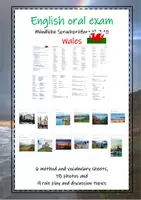 Vorschau - Arbeitsblätter - Mündliche Kommunikationsprüfung oral exam "Wales" Kl. 7-10 - Deckblatt