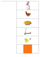 Aperçu - Feuilles d'exercices - Phonologie (maternelle) : retrouver et associer l'image à son son d'attaque (lettres capitales) - Page 1