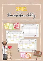 Vorschau - Spiele - Stadt-Land-Fluss: "Buchstaben-Blitz" - Nomen mit Buchstabenkarten - Deckblatt