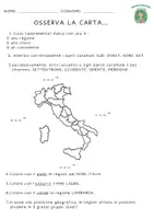 anteprima - Compiti in classe/Test - PROVA GEOGRAFIA - ITALIA🗺️ - Pagina di copertina
