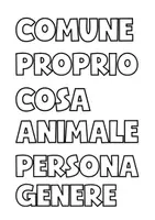 anteprima - Giochi - Il nome si gioca - morfologia attiva e analisi grammaticale - Pagina 1
