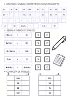 anteprima - Esercizi - VERIFICA MATEMATICA CL 2 1^ QUADRIMESTRE - Pagina 1
