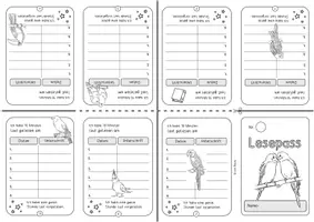 Vorschau - Anderer Materialtyp - Lesepass (Set mit 14 Lesepässen und Zubehör zur Leseförderung) - Seite 3